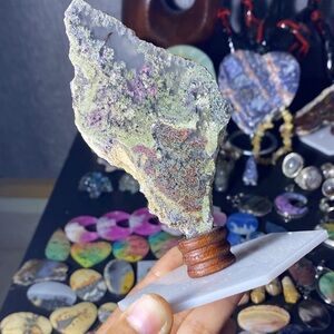 Unique Multicolor Mineral Display